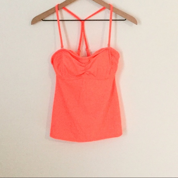 NWT Athleta Florescent Tankini Top - Picture 3 of 8